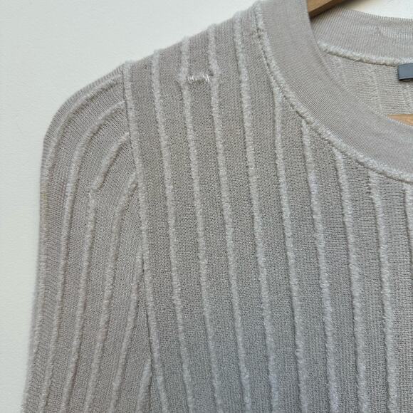 COS Ribbed Wool Cream Sweater - Size Small - Picture 5 of 8